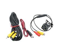 POMPOMPUR Wide Angle HD Car Rearview Camera Rear View Video Vehicle Camera Backup Reverse Camera 4/8/12 Night Vision Parking Camera Car Backup Camera(4 Light Camera Set)