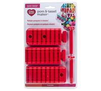 POMPON & TASSEL MAKR RED