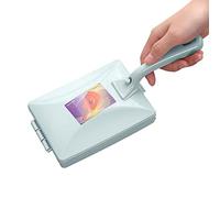 Pomrone Manual Carpet Sweeper, Household Double Roll Table Carpet Brush, Multifunctional Manual Crumb Dirt Cleaning Tool for Floor Sofa Tablecloths