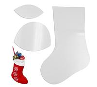 Pomrone Sewing Template - Handmade Christmas Stockings Template Set, Christmas Socks Making Tools