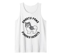 Pomsky Dog Owner Outfits Pomsky Tank Top