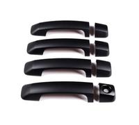 POMUHYE Door Handle Bowl Cover Car Exterior Door Handle Covers Trim Sticker Kit Compatible with Tundra for Sequoia 2008-2021 Cap Cover Plus Extra Complete Pair