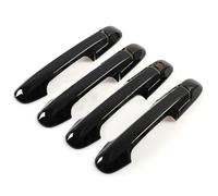 POMUHYE Door Handle Cover Compatible with for Accord Sedan 2003 2004 2005 2006 2007 Black ABS Car Door Handle Cover Trim
