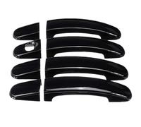POMUHYE Door Handle Cover Compatible with for Focus for Escape 2013 2014 2015 2016 2017 2018 4 Door Handle Covers 8 PCS Set Car ABS Glossy Black