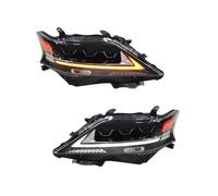 POMUHYE Head Lights Compatible With Lexus For RX350 RX270 2009 2010 2011 2012 DRL Turn Signal High Beam Angel Eye Projector Lens Component Replacement Repair