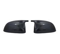 POMUHYE Side Wing Mirror Cover Cap Compatible With BMW For X7 G07 2019 M Style Black Rearview Mirror Cover X3M Look Auto Parts Rearview Mirror Housing Accessories