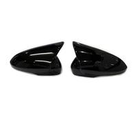 POMUHYE Side Wing Mirror Cover Cap Compatible With For Mondeo 2013 2014 2015 2016 2017 2018 Ox Horn Side Mirror Cover Replacement Rearview Mirror Cover With Light Gap