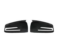 POMUHYE Side Wing Mirror Cover Cap Compatible With Mercedes For Benz A Class W176 2013 2014 2015 2016 2017 2018 2pcs Carbon Fiber Pattern Rearview Side Mirror Cover Caps