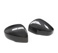POMUHYE Side Wing Mirror Cover Cap Compatible With Subaru For Impreza XV For Legacy For Outback 2017-2020 Mirror Cover Real Carbon Fiber Side Car Rear View Case Shell Reverse Caps Add On