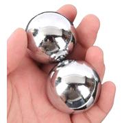 Pomurom Baoding Balls | 2-Piece Metal Palm Exercise Balls for Meditation,Physical Relieving Health Tool for Relaxing Soothing Daily Home Travel Office Work Indoor Yoga Commuting