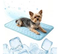 Pomurom Cooling Pad for Dog Ice Silk Waterproof Breathable Bed