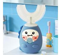 Pomurom Kids U Toothbrush - Full Mouth Electric 3 Modes Toothbrush with Timer,Rechargeable Teeth Cleaner - for Boys Girls Overnight Daily Home Travel Commuting Dormitory Hotel School