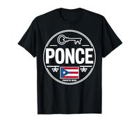 Ponce Puerto Rico City Travel Key Design T-Shirt