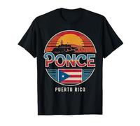Ponce Puerto Rico City Travel Key Design T-Shirt