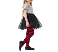 PONCEAU Girls Striped Tights - Cotton Striped Children's Tight for School,Dance & Party Legging, Warm Stockings, Pantyhose Leggings, Newborn Trousers for kids