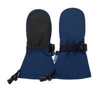 PONCEAU Toddler Waterproof kids ski gloves for girls boys Warm Mitten Gloves Fleece lined snow winter gloves
