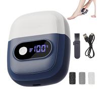 Ponceuse électrique pour callosités des pieds - Outil de pédicure rechargeable pour éliminer les peaux sèches et craquelées | Lime haute vitesse pour les callosités dures. Lisse-talons électronique