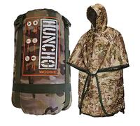 Poncho Liner Military Woobie Blanket w/Hoodie. Great w/Rain Ponchos and can use as Camping Quilt, Sleeping Bag and Shelter