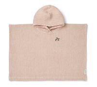 Poncho Paco Y/D stripe Tuscany rose/Creme de la creme 3/4 years