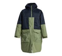 Quiksilver Full Rig Poncho Bomber Jacket Green S Men