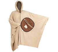 Poncho Sleeping Bag - Wearable Human Sleeping Bag, Windproof Hooded Blanket | Fleece Hooded Poncho Camping Blanket, Water Resisitant Sleeping Bag for Home Outdoor Camping Travelling Hiking