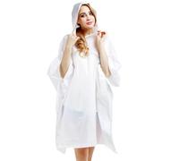 Poncho Waterproof Adult Portable Raincoat Rain Lightweight Clear Coats Capes for Adults Hiking Cycling