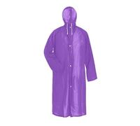 Poncho Waterproof Adult Rain with Sleeves Large Raincoats for Women Men Clear Coats Disposable Plastic Cover Emergency Situations