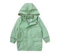Poncho Waterproof Kids Rain Coat for Girls and Boys Reusable Rainwear All in One Rainsuit Cartoon Rainproof Cape Outdoor Camping, Emergency Situations, Travel Green