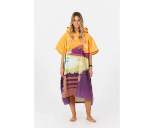 Poncho woman After Essentials Destination Orange TU