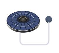 Pond Aerator 2.5W Silent Portable Air Pump With Stone | Solar Floating Oxygen Pump Ideal for Aquariums Birdbaths Backyard Landscape Garden