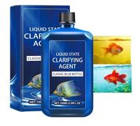 Pond Cleaner,Fast-Acting Aquarium Water Clarifier,Pond Clear Water Treatment,P-ond Green Water Treatment,Algae Control For Crystal C-lear For Natural Ponds,Long-Lasting Maintenance,Easy To Use,100ml