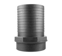 Pond Connector - Designed with Strength and Reliability. Constructed from Durable Plastic That ensures Long-Lasting Performance. (Pond Straight Connector 3" BSPM - 75mm)