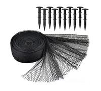 Pond Cover Net - Garden Koi Fish Pond Pool Netting Heron Fox Protector + Pegs New (6 x 5m Pond Protection Kit with 10 Pegs)