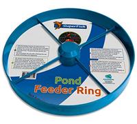 Pond Feeding Ring Floating Feeding Station Fish Garden Pond Diameter 23 cm