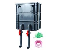 Pond Filter Box - Large Capacity Fibre Media Cleansing Accessories, Modular Flow Regulation Device, Advanced Biological Purification Technology, Sturdy Weatherproof Outer Shell Aeration Module | Subme