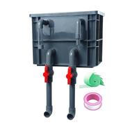 Pond Filter Box - Multifunctional Filtration Accessory,Fish Tank Filtrations System,for Saltwater Home Indoor Bedrooms Living Room Office Dorm Apartments