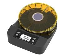 Pond Fish Feeder, Automatic Fish Feeder Koi Rohan Arowana Feeder Can Feed Dried Shrimps Precisely, Suitable For Medium And Large Fish Tanks(200ml)