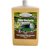 Pond Friend Filter Bacteria Booster Live Beneficial Biological Filtration Starter Culture & Media Activator 250ml Treats 5680 Litres