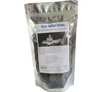 Pond Friend Giant Halibut Pellets 28mm Catfish Carp Specimen Hunter Fishing Bait Black 600g