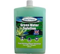 Pond Friend Green Water Algae Treatment Control Eliminates Suspended Algae In Koi & Garden Ponds Quickly For Clearer Cleaner Water 250ml Treats 5680 Litre