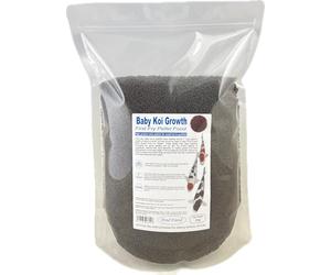 Pond Friend High Protein Koi Growth Food - 2mm Mini Pellets for Small Koi, Goldfish & Carp - 50% Protein Premium Pond Fish Food Fry Grower - 2kg