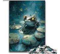 Pond Frog 2000 Piece Jigsaw Puzzles, Family Activity Fun at Home Activities, Birthday Present,Travel Gifts (70x100cm)