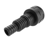 Pond Hose Connectors: T-Bend, Straight, Tap, Valve, Tee, Elbow, Flow Control, Adjustable, Leak-Proof Fittings for Water Pumps, Filters, and Irrigation Systems (Straight 1.25" BSPM - 25/32/38mm)