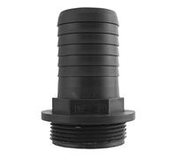 Pond Hose Connectors: T-Bend, Straight, Tap, Valve, Tee, Elbow, Flow Control, Adjustable, Leak-Proof Fittings for Water Pumps, Filters, and Irrigation Systems (Straight 40mm - 1.5" BSPM)