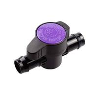 Pond Hose Connectors: T-Bend, Straight, Tap, Valve, Tee, Elbow, Flow Control, Adjustable, Leak-Proof Fittings for Water Pumps, Filters, and Irrigation Systems (Straight Inline Valve 25mm - 1 ")