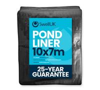 Pond Liner 10X7M - 035mm Thick 25 Year Guarantee For Garden, Fish And Koi Ponds Swell Uk