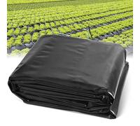Pond Liner 1x6m 2x3m 4x7m 5x8m 8x10m 10x12m, HDPE Rubber Liner, Flexible & Durable Tarpaulin Sealing Film Pond Membrane for Garden Grow, Artificial Lake, Gardening Insulation(6x8m(19.7x26.2ft))