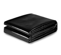 Pond Liner Black Heavy Duty Underlay 2x5 m 4x4 m 6x8 m 10x10 m Garden Fish Pond Liners Impermeable Pond Membrane for Garden Culture Ponds Tarp(2x4m(6.5x13.1ft))