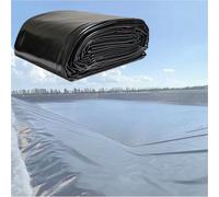 Pond Liner for Fish Ponds, Waterfalls & Fountains - Flexible HDPE Butyl Rubber, Waterproof Tear-Resistant Design for River and Slope Applications