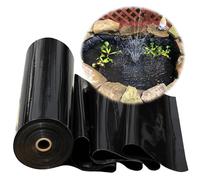 Pond Liner for Koi Ponds - HDPE Impermeable Reinforced Membrane for Natural Looking Ponds and Water Gardens